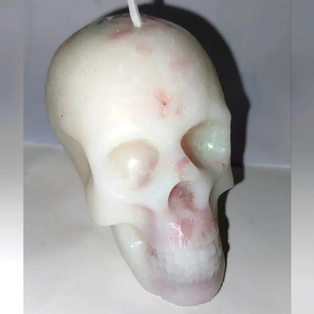 Hand crafted mini skull limited edition from our raging skull candle collection